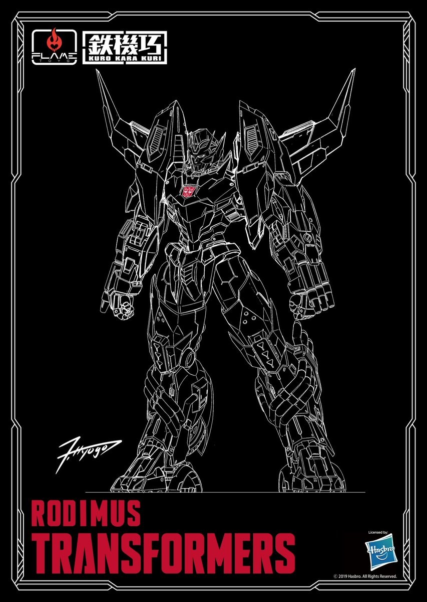 Transformers News: Flame Toys Designs for Transformers Optimus Jet Armor, Lio Convoy, Big Convoy, Windblade, Rodimus
