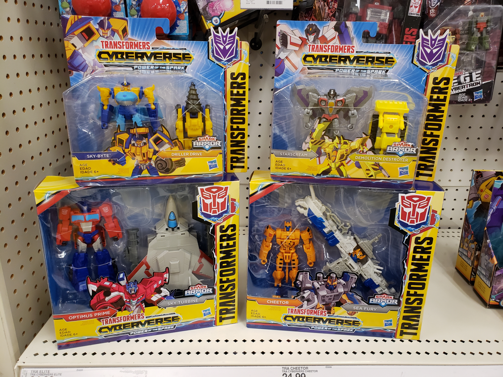 Transformers News: Transformers Cyberverse Spark Armor Cheetor, Alpha Trion, Sky Byte, Jetfire, Spotted at US Retail Transformers News: Transformers Cyberverse Spark Armor Cheetor, Alpha Trion, Sky Byte, Jetfire, Spotted at US Retail