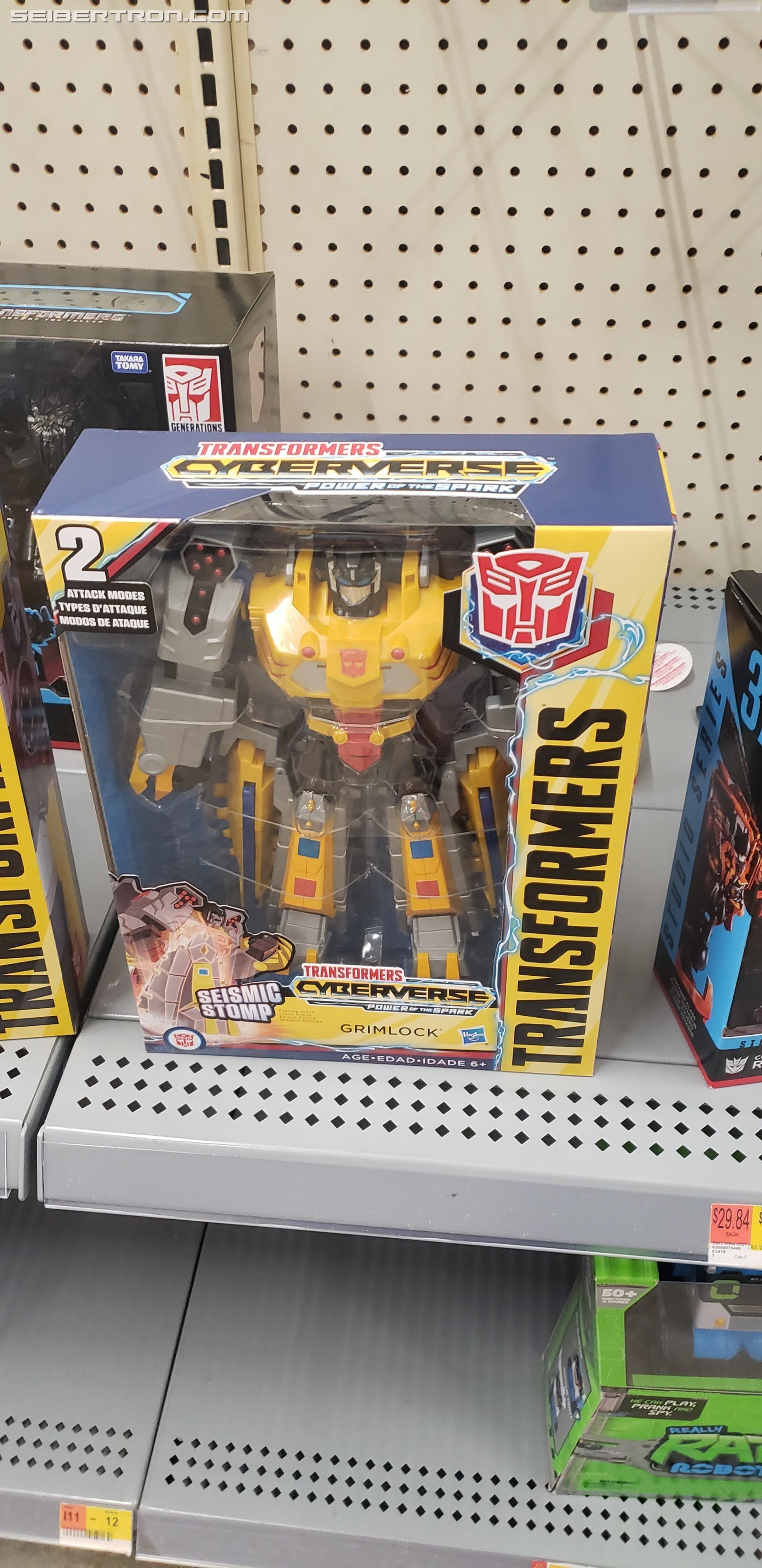 Transformers News: Transformers Cyberverse Ultimate Grimlock Found at US Retail