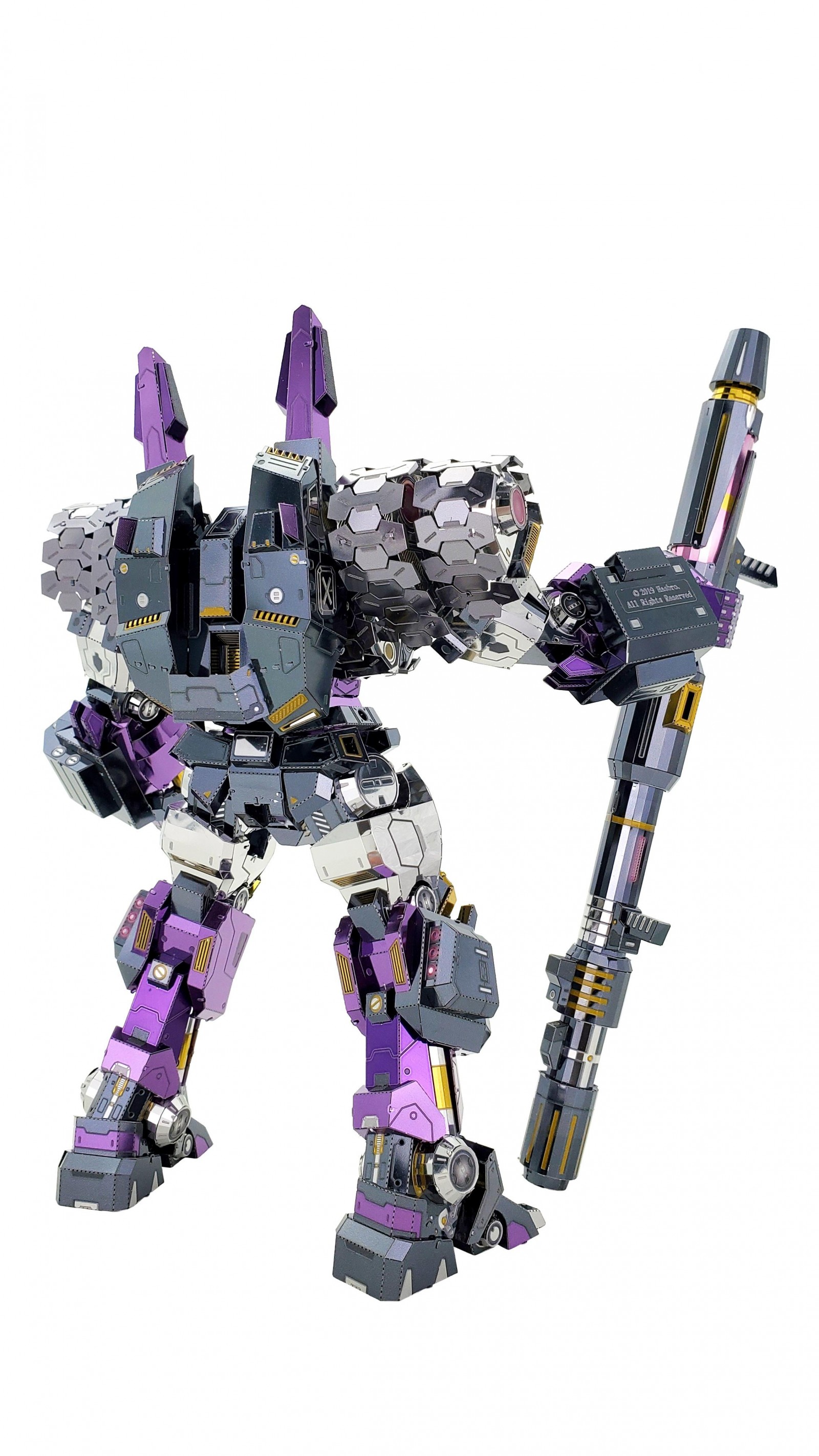 Transformers News: New Metal MU Model of Transformers IDW Tarn Leader of the Decepticon Justice Division