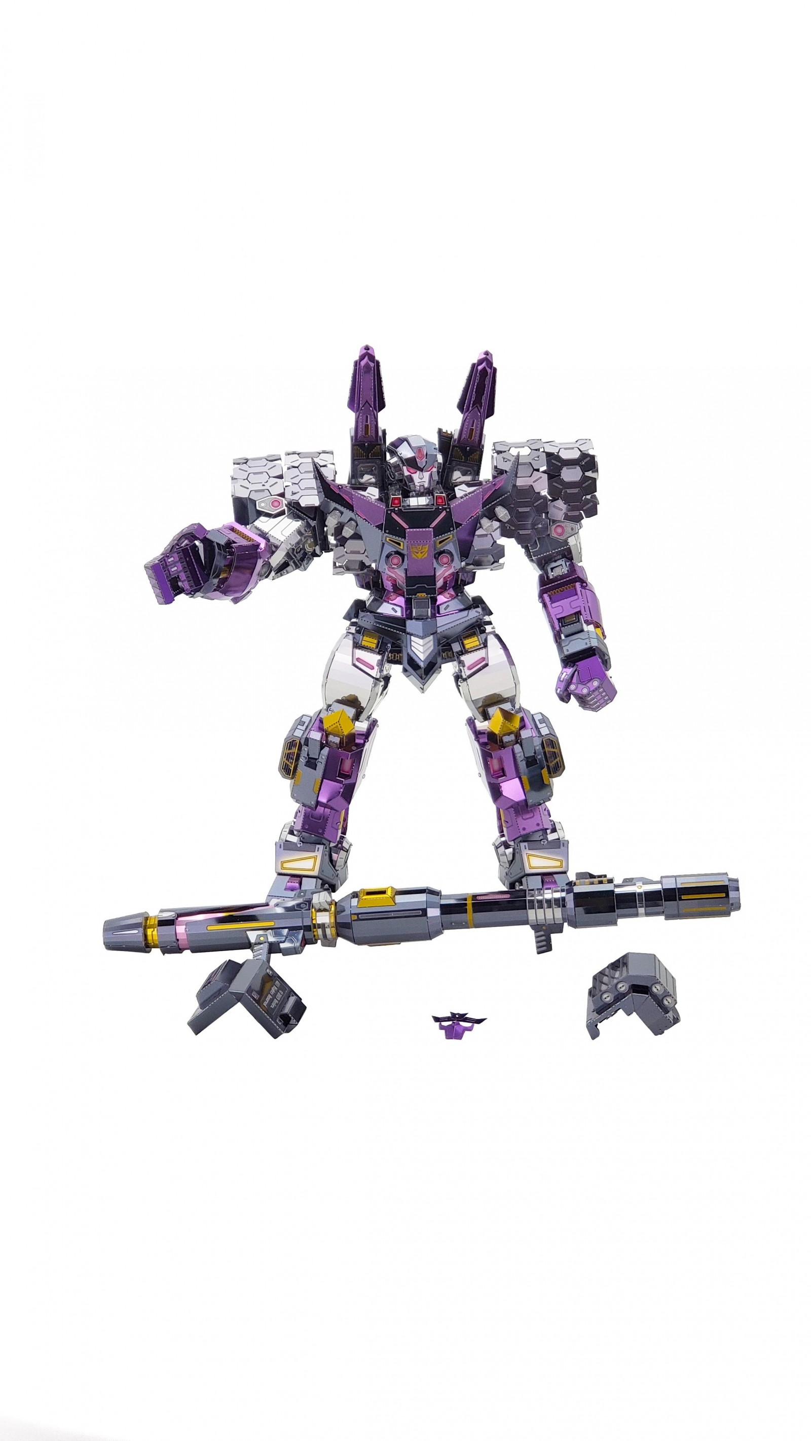 Transformers News: New Metal MU Model of Transformers IDW Tarn Leader of the Decepticon Justice Division