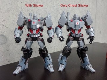 Transformers News: New Images of Flame Toys Furai Model IDW Autobot Version Megatron With Packaging
