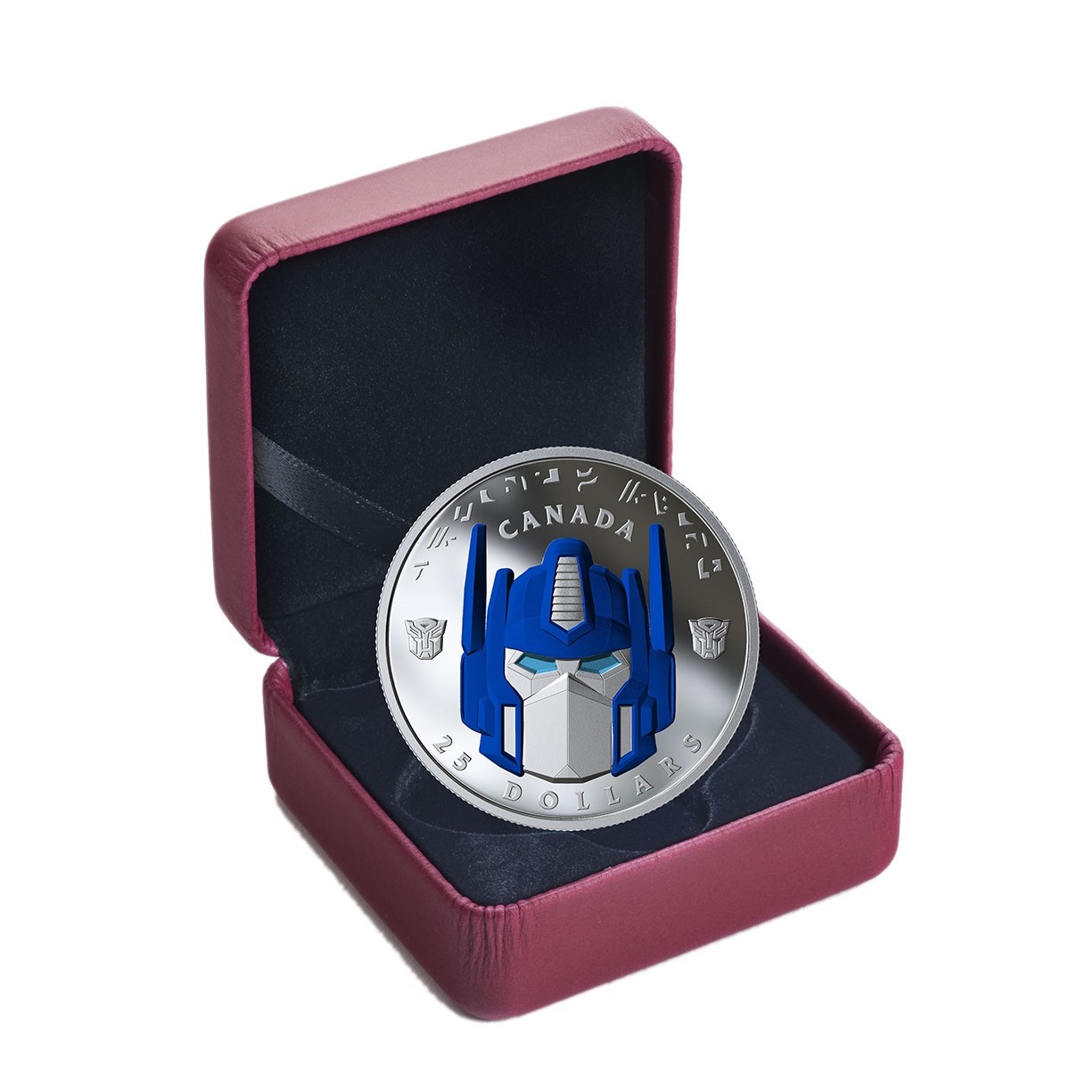 Transformers News: Canadian Mint Issues Optimus Prime Quarter and $25 Coin