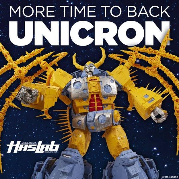 Transformers News: Haslab Unicron Deadline Extended Until October 6 2019