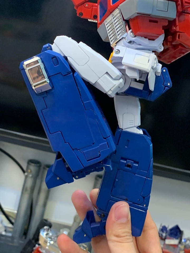 Transformers News: Transformers MP44 Optimus Prime In Hand Images Showing Accessories, Articulation, Collector Pin Transformers News: Transformers MP44 Optimus Prime In Hand Images Showing Accessories, Articulation, Collector Pin