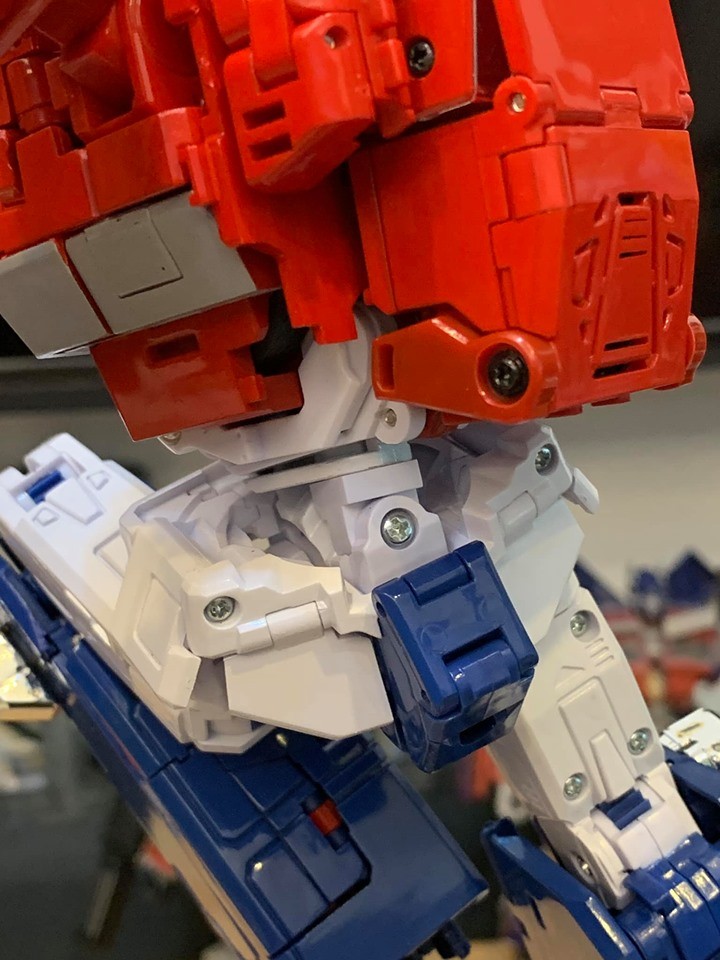 Transformers News: Transformers MP44 Optimus Prime In Hand Images Showing Accessories, Articulation, Collector Pin Transformers News: Transformers MP44 Optimus Prime In Hand Images Showing Accessories, Articulation, Collector Pin
