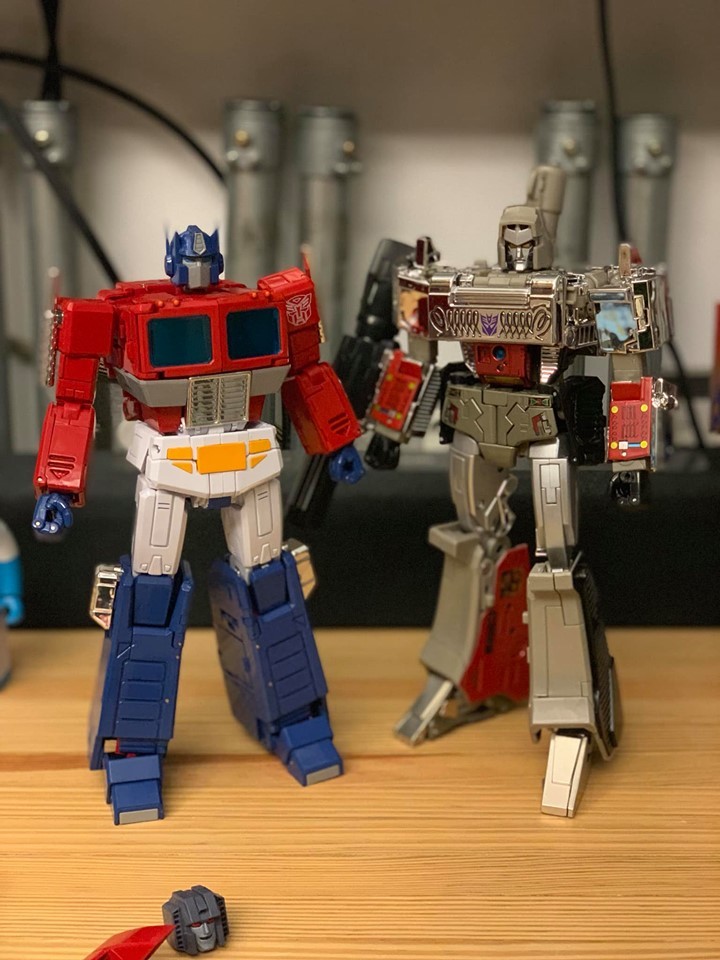Transformers News: Transformers MP44 Optimus Prime In Hand Images Showing Accessories, Articulation, Collector Pin Transformers News: Transformers MP44 Optimus Prime In Hand Images Showing Accessories, Articulation, Collector Pin