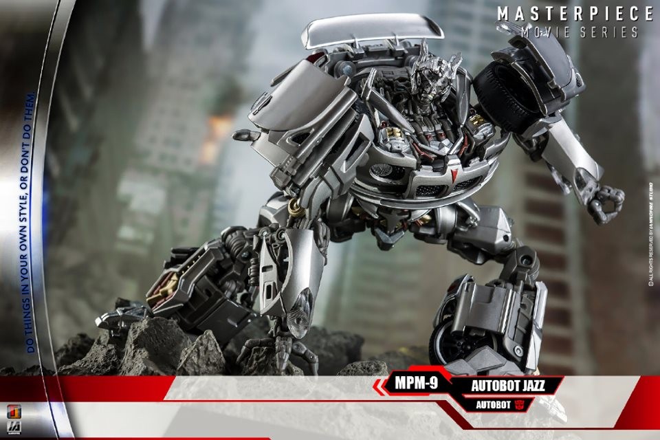 Transformers News: Amazing In Hand Images of Transformers Masterpiece MPM-9 Jazz