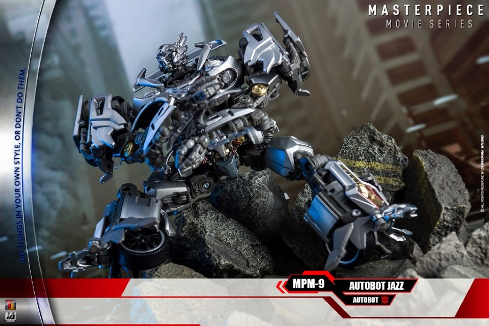 Transformers News: Amazing In Hand Images of Transformers Masterpiece MPM-9 Jazz