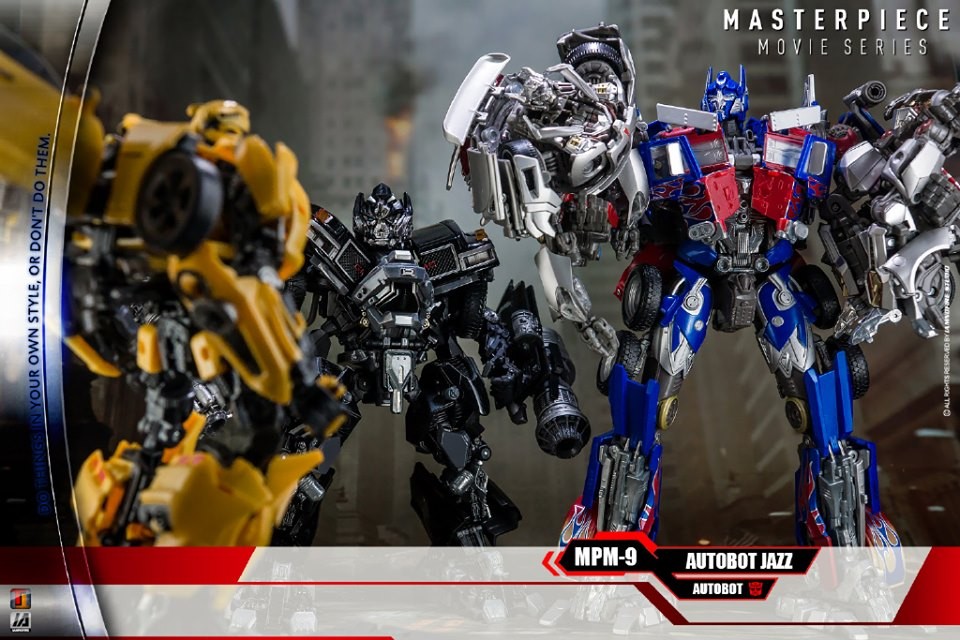 Transformers News: Amazing In Hand Images of Transformers Masterpiece MPM-9 Jazz