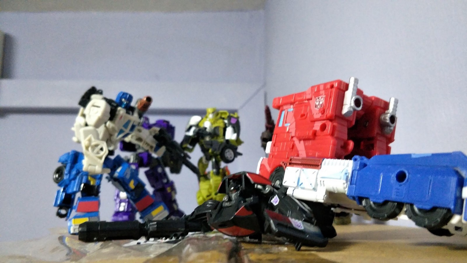 Transformers News: New Images of Transformers Siege Optimus Prime and Megatron 35th Anniversary Cell Shaded Versions Transformers News: New Images of Transformers Siege Optimus Prime and Megatron 35th Anniversary Cell Shaded Versions
