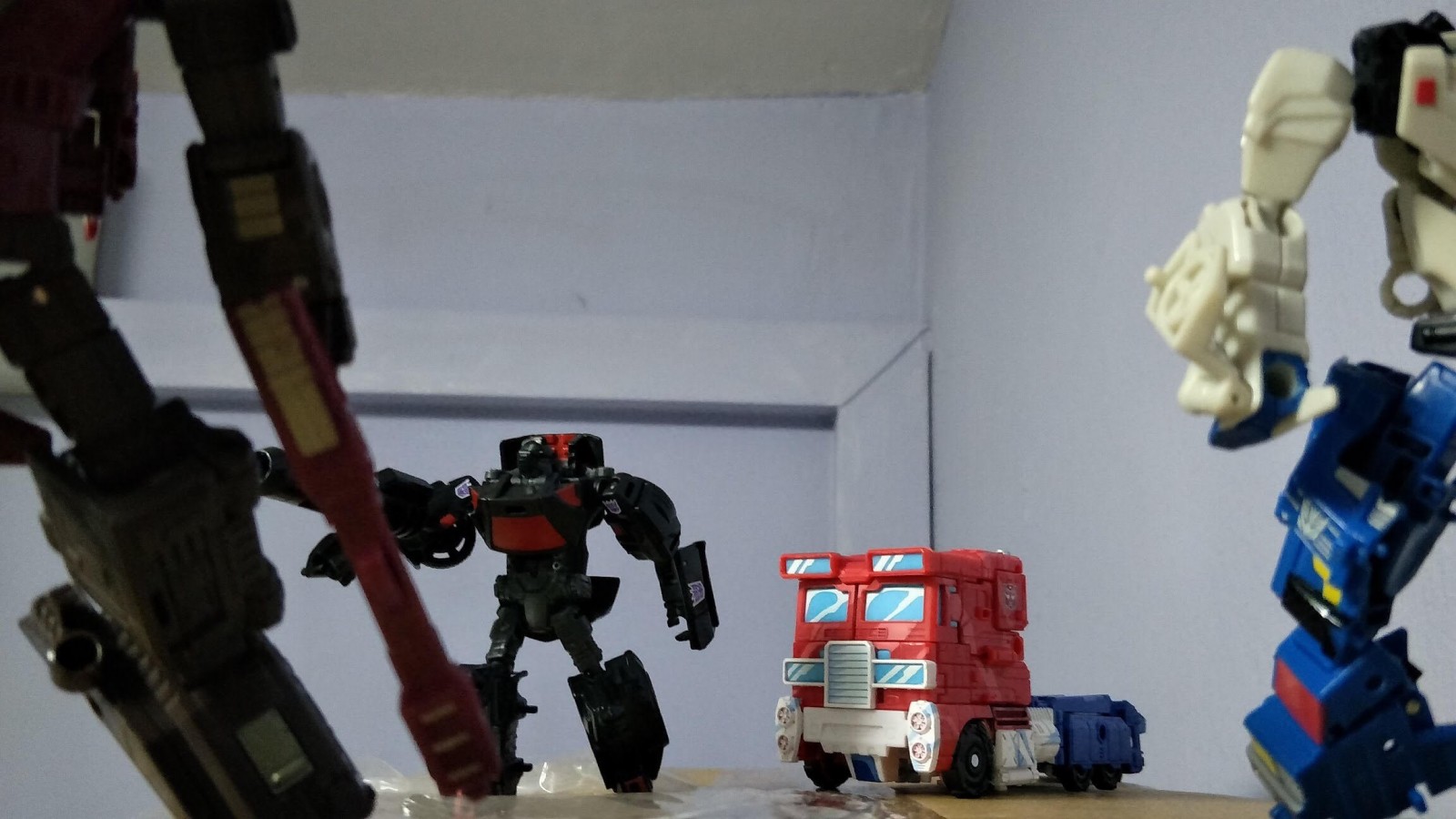 Transformers News: New Images of Transformers Siege Optimus Prime and Megatron 35th Anniversary Cell Shaded Versions Transformers News: New Images of Transformers Siege Optimus Prime and Megatron 35th Anniversary Cell Shaded Versions