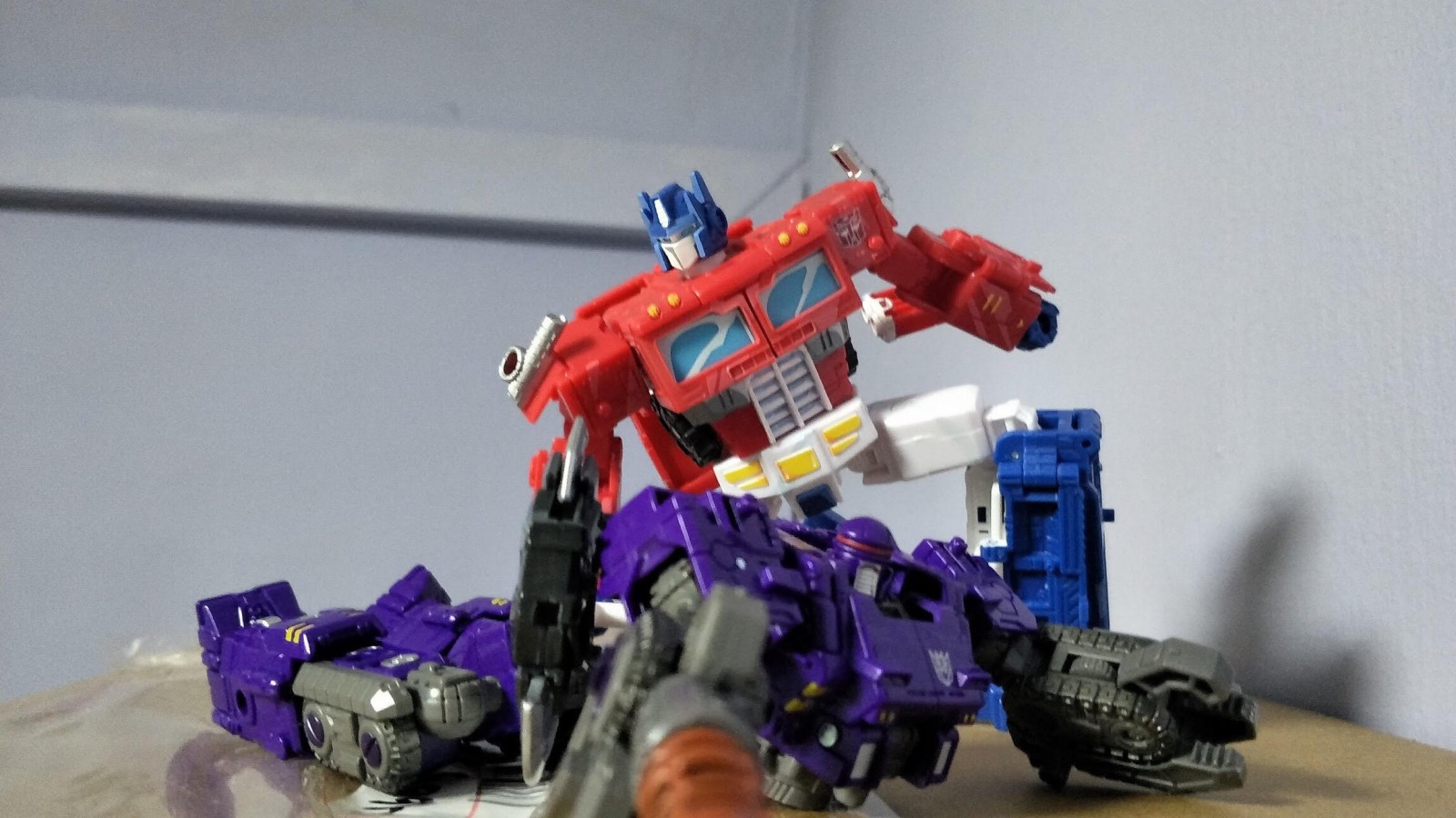 Transformers News: New Images of Transformers Siege Optimus Prime and Megatron 35th Anniversary Cell Shaded Versions Transformers News: New Images of Transformers Siege Optimus Prime and Megatron 35th Anniversary Cell Shaded Versions
