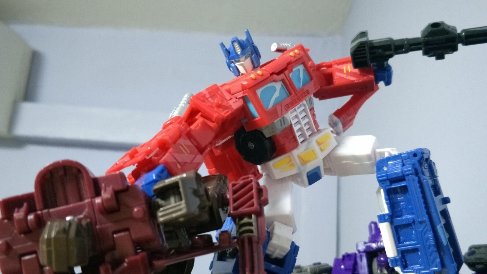 Transformers News: New Images of Transformers Siege Optimus Prime and Megatron 35th Anniversary Cell Shaded Versions Transformers News: New Images of Transformers Siege Optimus Prime and Megatron 35th Anniversary Cell Shaded Versions