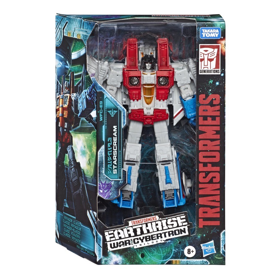 Transformers News: Transformers Generations War for Cybertron Trilogy Earthrise Packaging for Starscream and Grapple