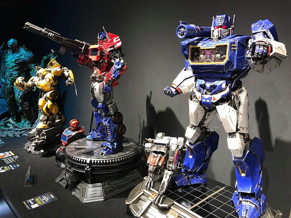 Transformers News: First Colored Images of the Upcoming Prime 1 Studio Bumblebee Movie Soundwave Statue