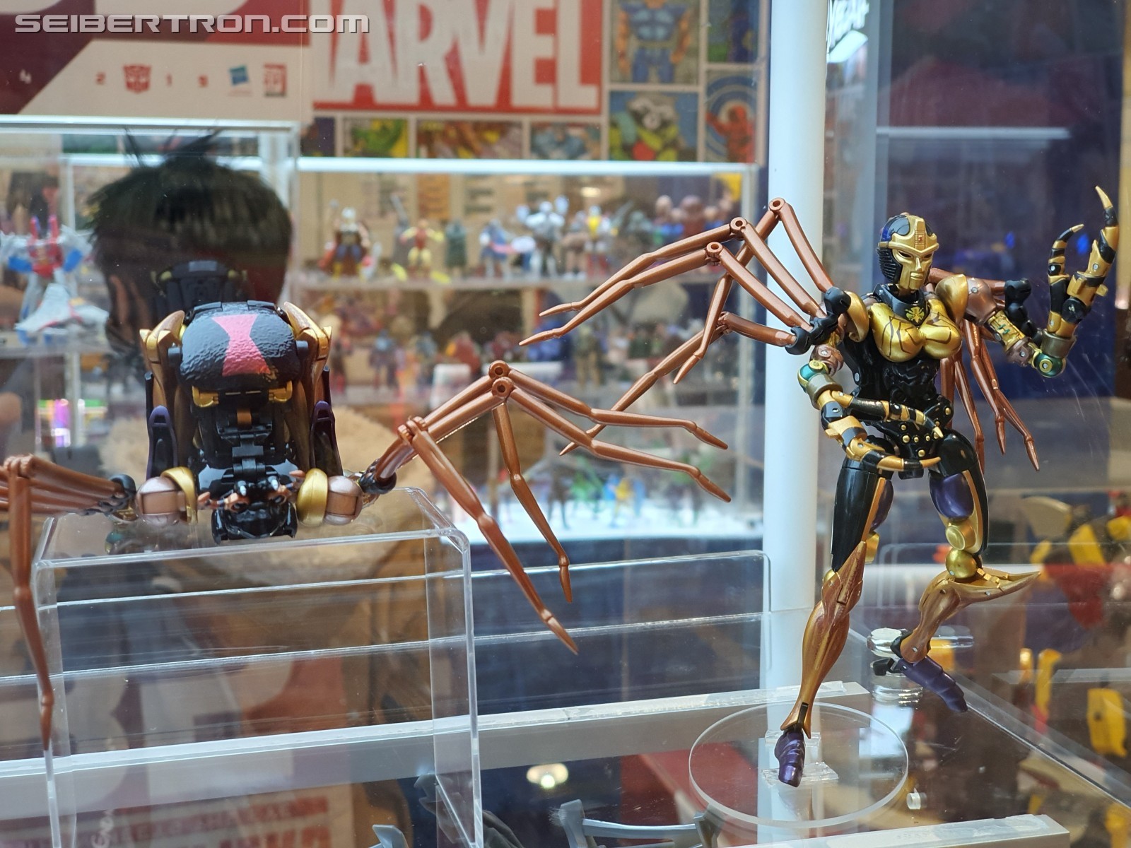 Transformers News: More Images of MP-46 Blackarachnia Showing the Spider Correctly Transformed at Multiple Angles Transformers News: More Images of MP-46 Blackarachnia Showing the Spider Correctly Transformed at Multiple Angles
