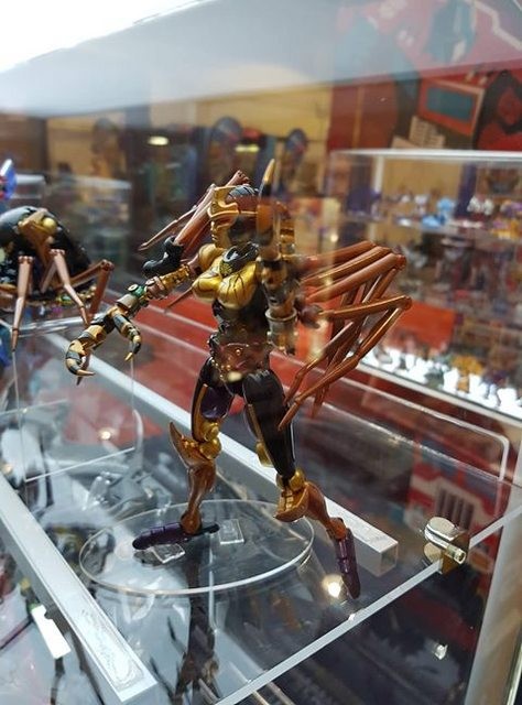 Transformers News: More Images of MP-46 Blackarachnia Showing the Spider Correctly Transformed at Multiple Angles