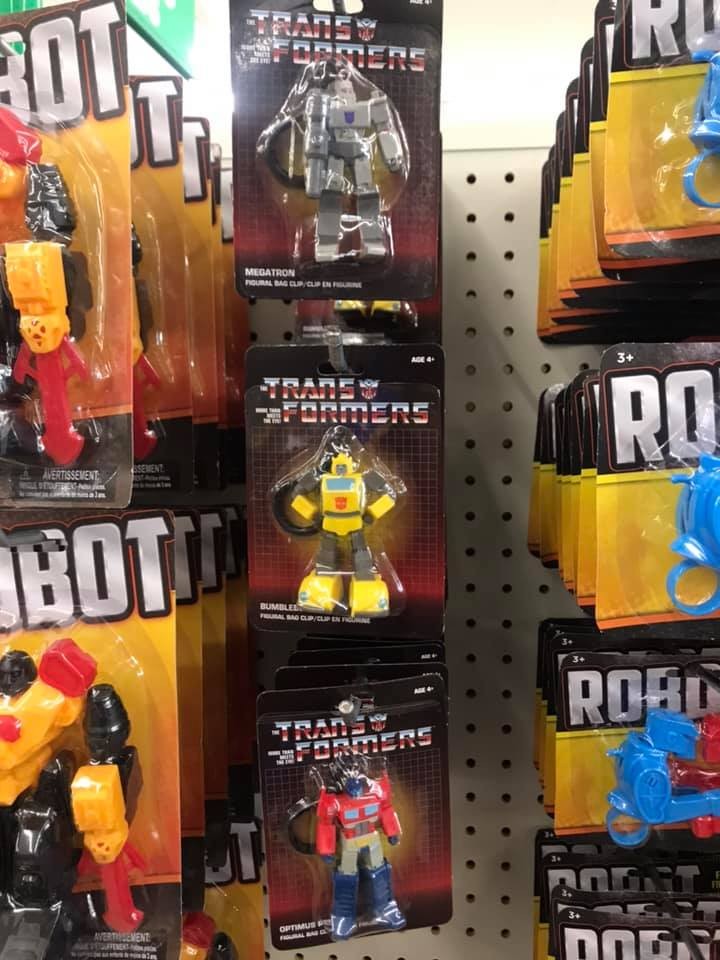 Transformers News: G1 Transformers Styled Keychains Found at Dollar Tree