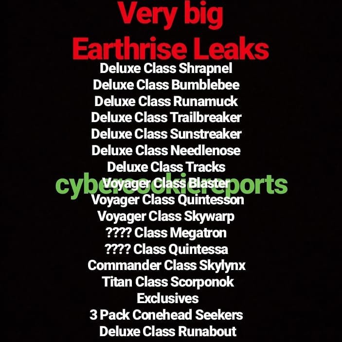 Transformers News: Rumored Transformers War for Cybertron: Earthrise Figures - Coneheads, Needlenose, and More Transformers News: Rumored Transformers War for Cybertron: Earthrise Figures - Coneheads, Needlenose, and More
