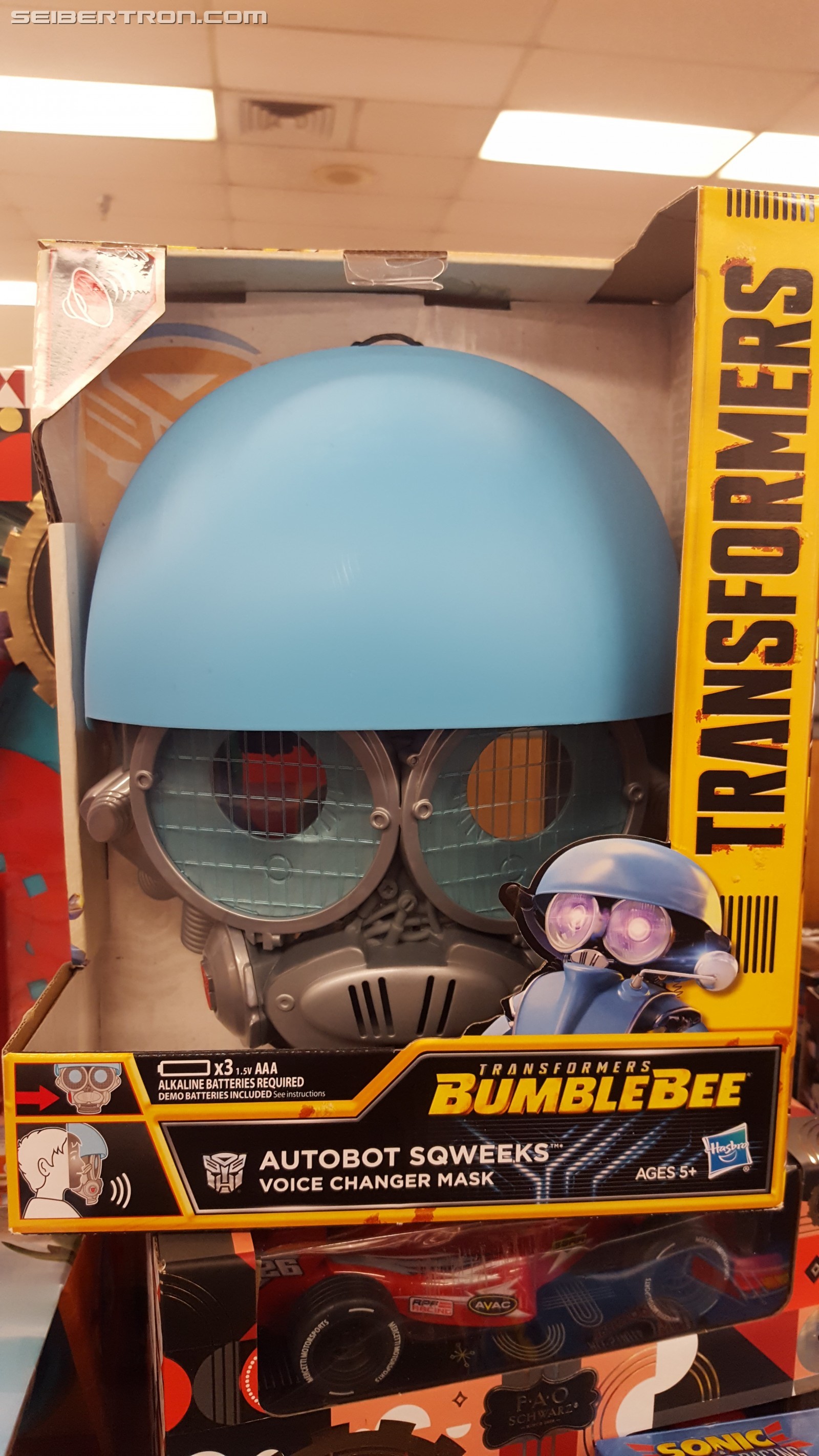 Transformers News: Transformers Bumblebee Sqweeks Voice Changer Mask and Nitro Series Blitzwing Found at TJMaxx Transformers News: Transformers Bumblebee Sqweeks Voice Changer Mask and Nitro Series Blitzwing Found at TJMaxx