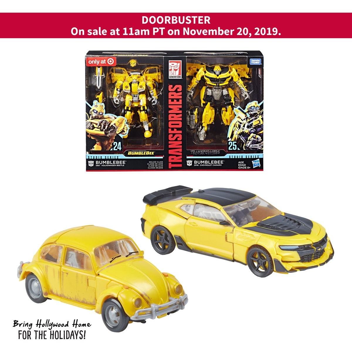 Transformers News: Studio Series 24 + 25 Bumblebee set only $9.99 today only at EntertainmentEarth.com Transformers News: Studio Series 24 + 25 Bumblebee set only $9.99 today only at EntertainmentEarth.com