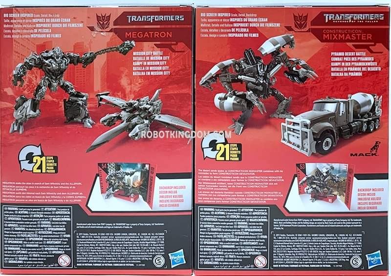 Transformers News: Studio Series Megatron and Mixmaster In Package Images and Possible Arcee Chromia and Elita-1 Combo