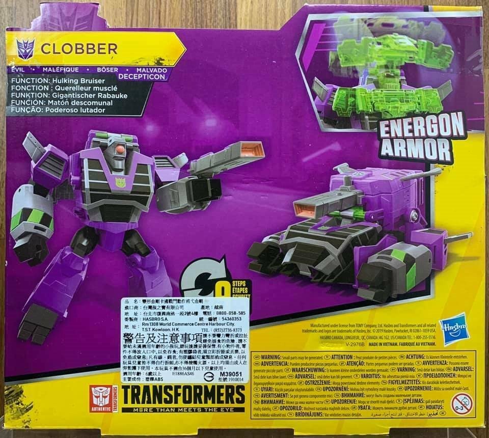 Transformers News: In Package Look At New Transformers Cyberverse Products For 2020