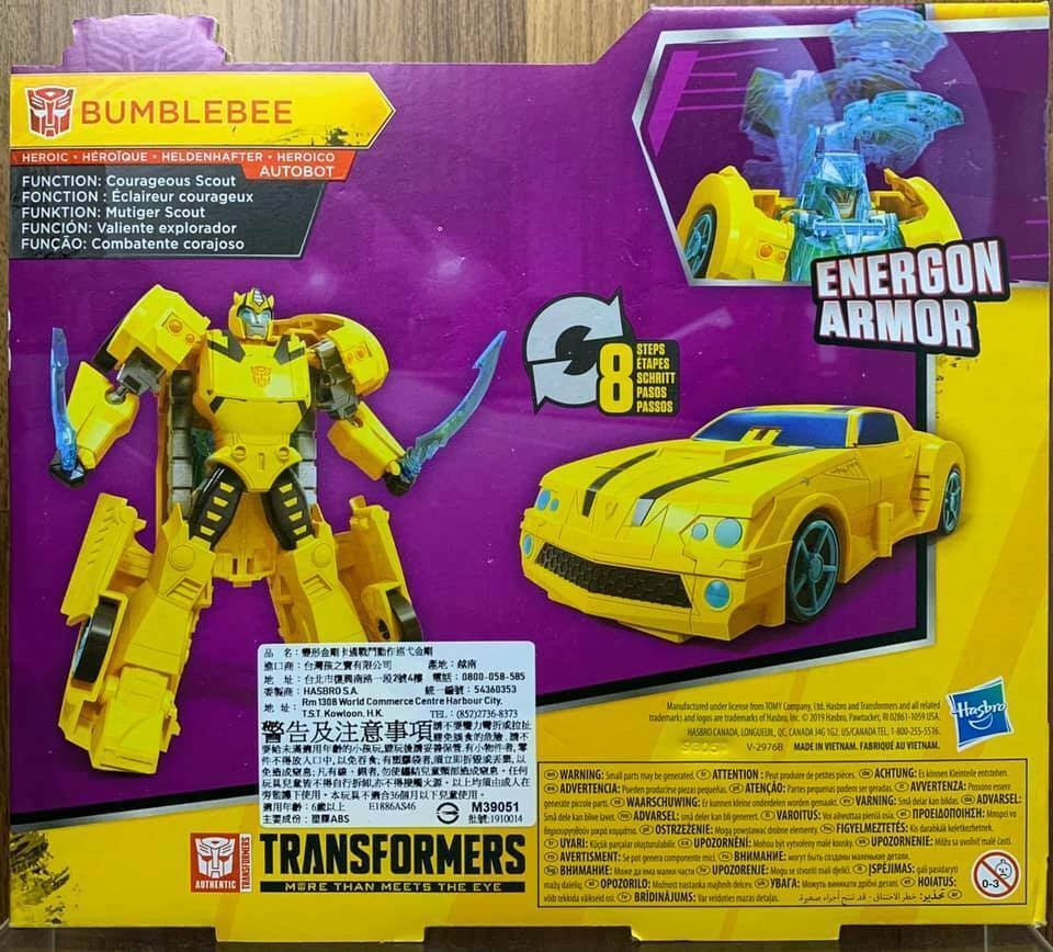 Transformers News: In Package Look At New Transformers Cyberverse Products For 2020