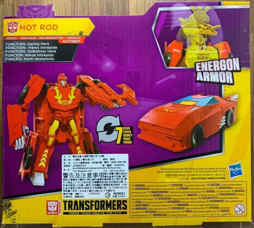 Transformers News: In Package Look At New Transformers Cyberverse Products For 2020