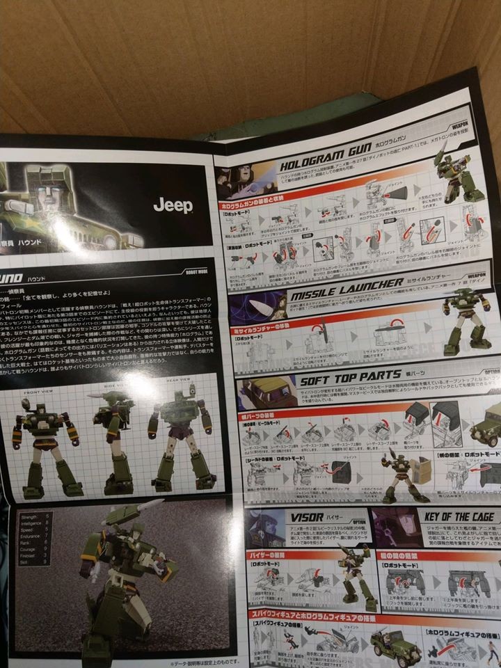 Transformers News: In Hand Images of Masterpiece MP-47 Hound Transformers News: In Hand Images of Masterpiece MP-47 Hound