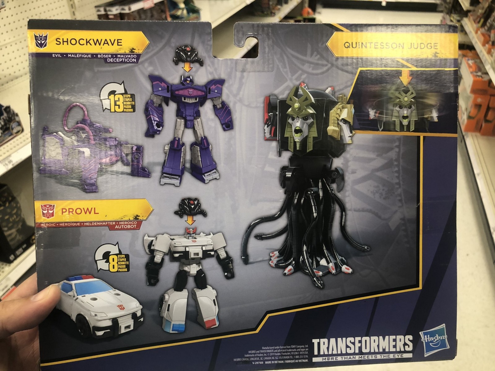 Transformers News: Transformers: Cyberverse Quintesson 3-Pack Found at Retail Transformers News: Transformers: Cyberverse Quintesson 3-Pack Found at Retail