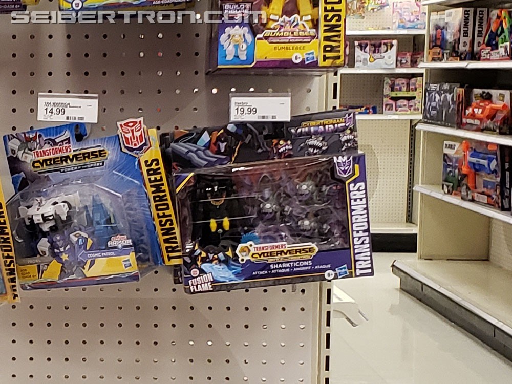 Transformers News: Target Transformers endcap featuring Cyberverse Multi-Packs and more Transformers News: Target Transformers endcap featuring Cyberverse Multi-Packs and more