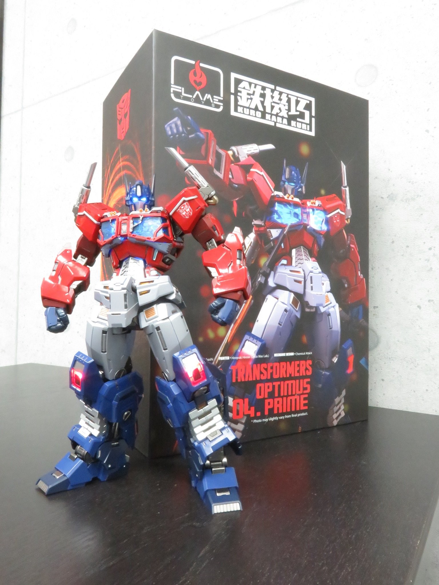 Transformers News: Flame Toys Kuro Kara Kuri Optimus Prime Final Sample Ready, Shipping Soon Transformers News: Flame Toys Kuro Kara Kuri Optimus Prime Final Sample Ready, Shipping Soon