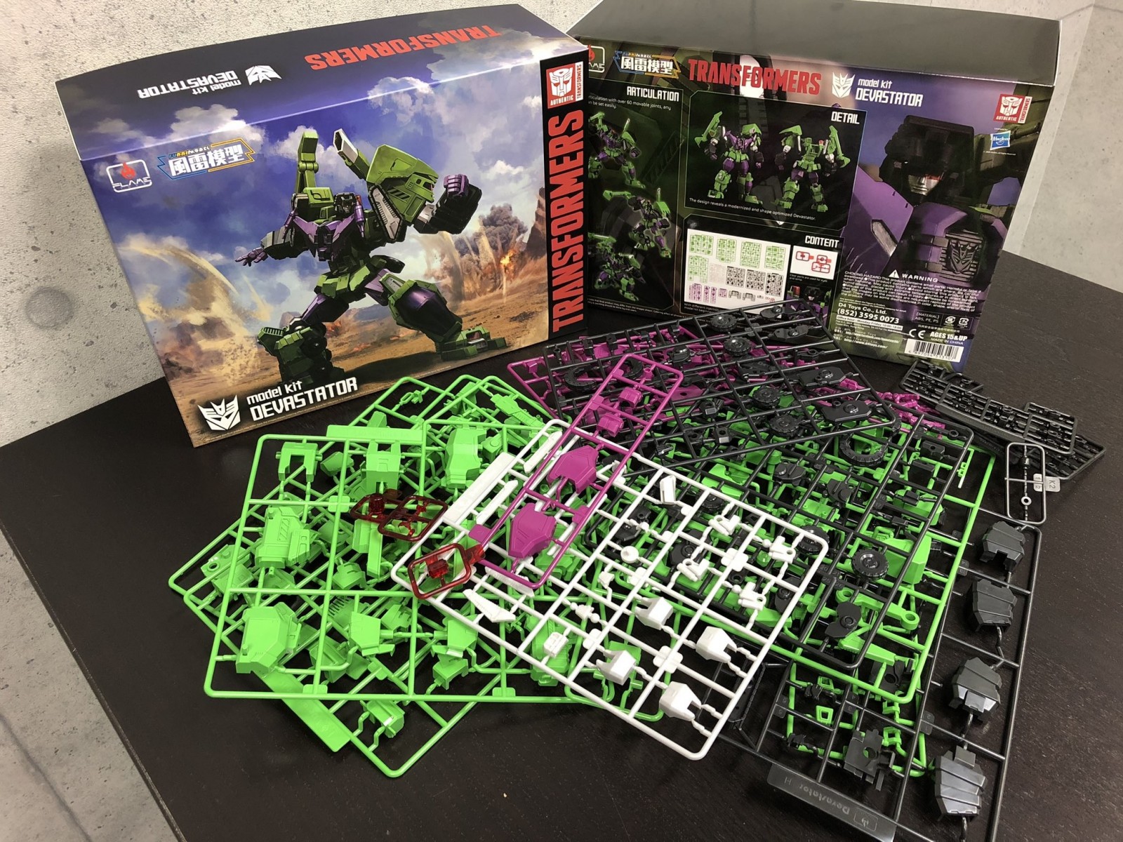 Transformers News: In Hand Images - Flame Toys Devastator Transformers News: In Hand Images - Flame Toys Devastator