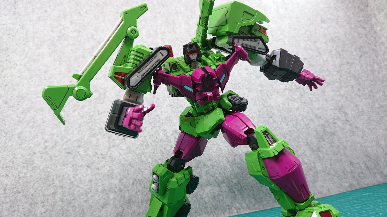 Transformers News: In Hand Images - Flame Toys Devastator Transformers News: In Hand Images - Flame Toys Devastator