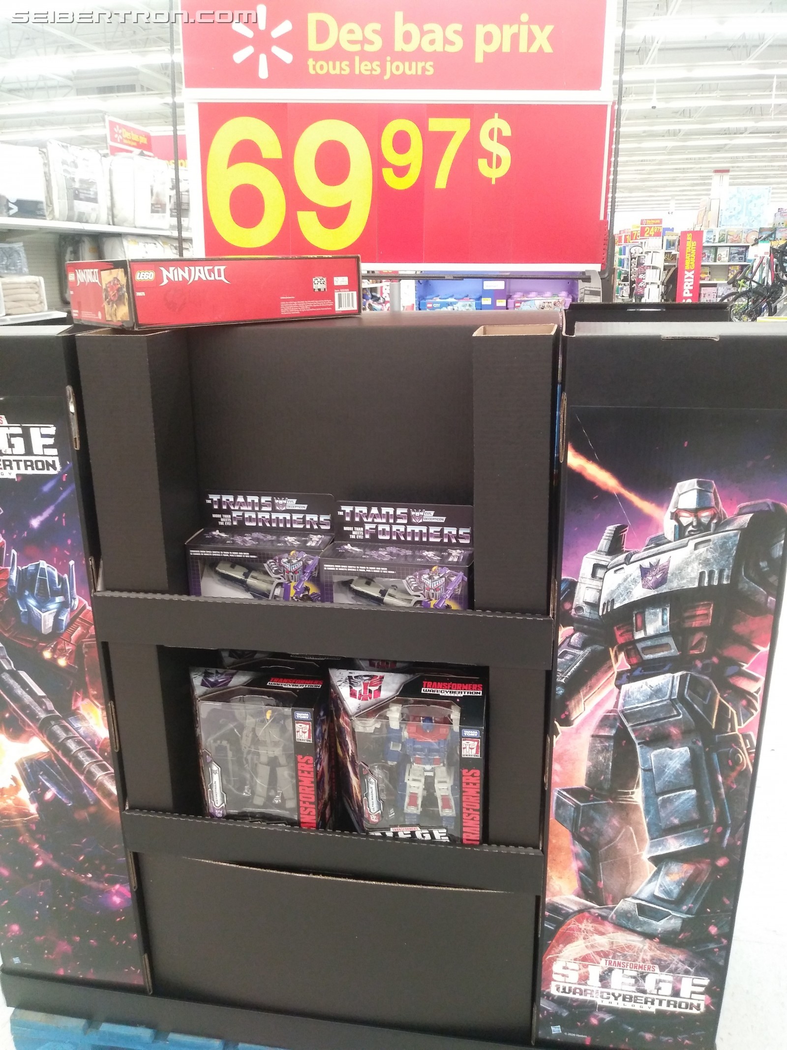 Transformers News: Canadian Sighting News with G1 Astrotrain, Cyberverse Multi packs and Walmart Siege Reset