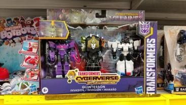 Transformers News: Canadian Sighting News with G1 Astrotrain, Cyberverse Multi packs and Walmart Siege Reset
