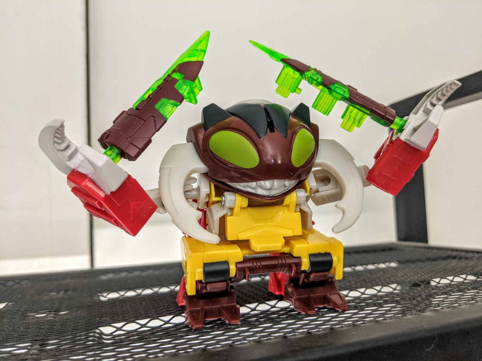Transformers News: ]Transformers Cyberverse One Step Repugnus Spotted with In Hand Images