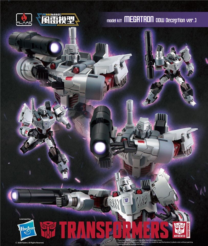 Transformers News: Flame Toys IDW Megatron "Decepticon Version" announced Transformers News: Flame Toys IDW Megatron "Decepticon Version" announced