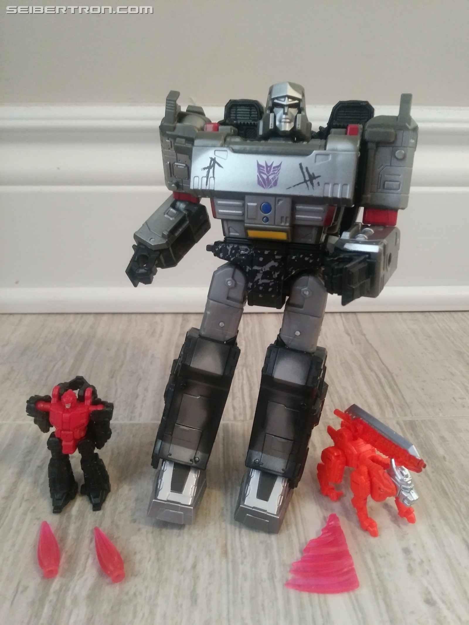 Transformers News: Pictorial Review for Exclusive Transformers Netflix Series Toys Megatron with Lionizer & Pinpointer Transformers News: Pictorial Review for Exclusive Transformers Netflix Series Toys Megatron with Lionizer & Pinpointer