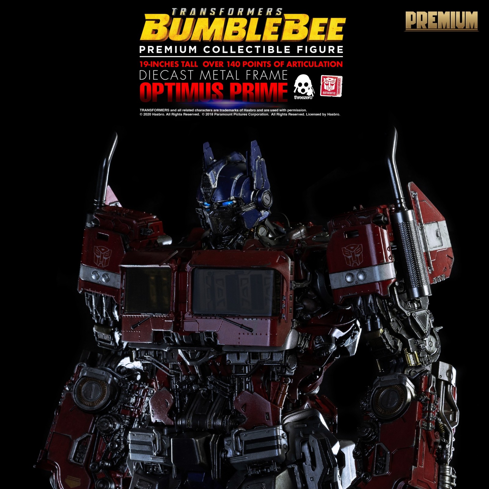 Transformers News: ThreeZero Bumblebee Movie Premium Optimus Prime Revealed Transformers News: ThreeZero Bumblebee Movie Premium Optimus Prime Revealed