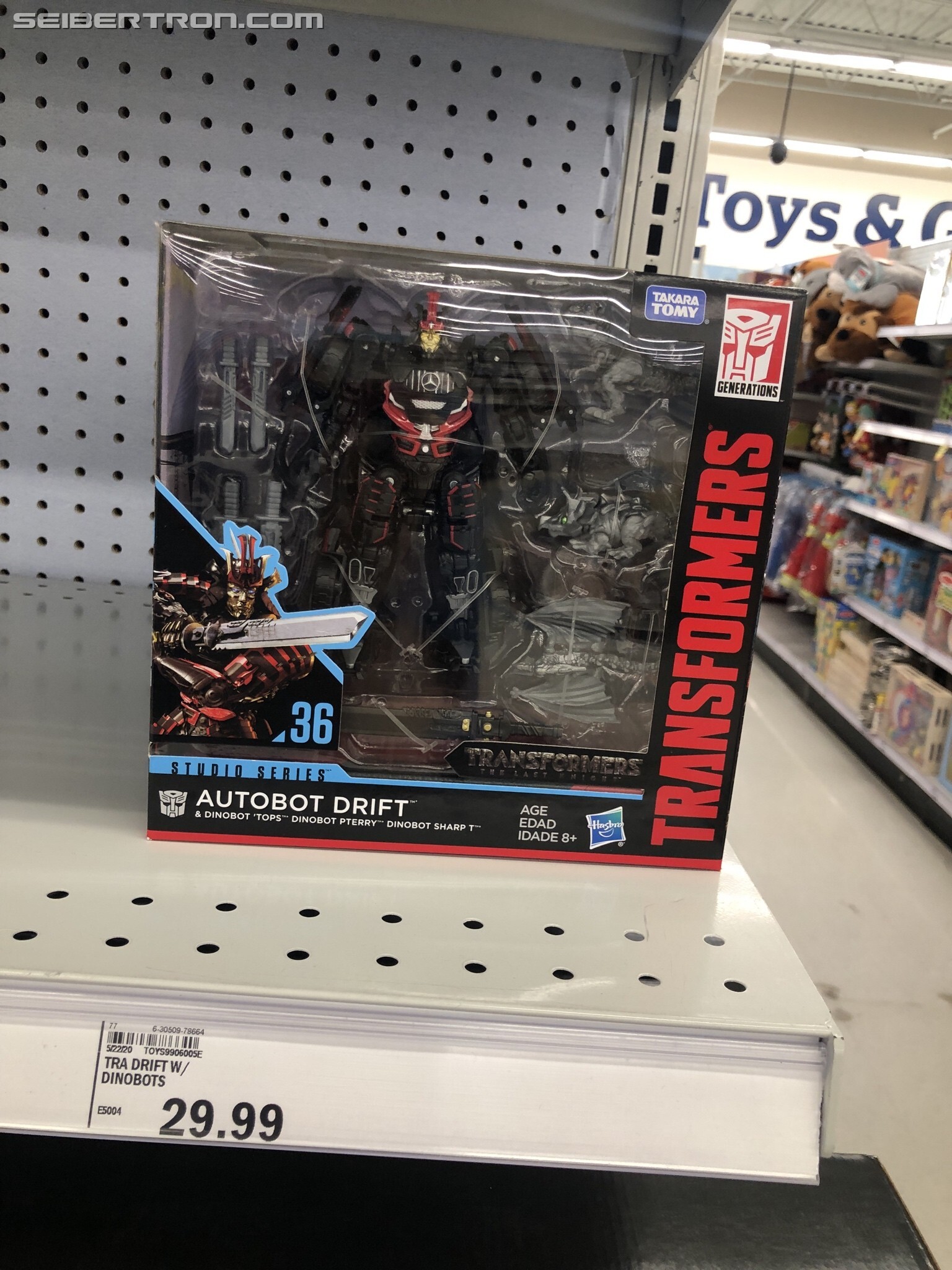 Transformers News: Studio Series News with In Store SS 36 Drift Sighting and New Bumblebee and Dino Listings