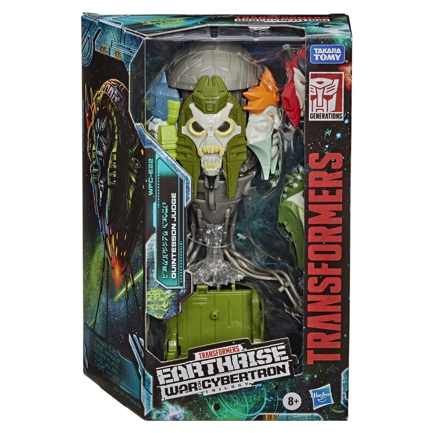 Transformers News: New War for Cybertron: Earthrise In-Package Images of Snapdragon, Megatron, and Quintesson Judge
