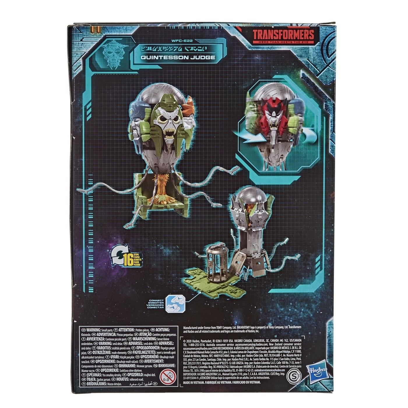 Transformers News: New War for Cybertron: Earthrise In-Package Images of Snapdragon, Megatron, and Quintesson Judge