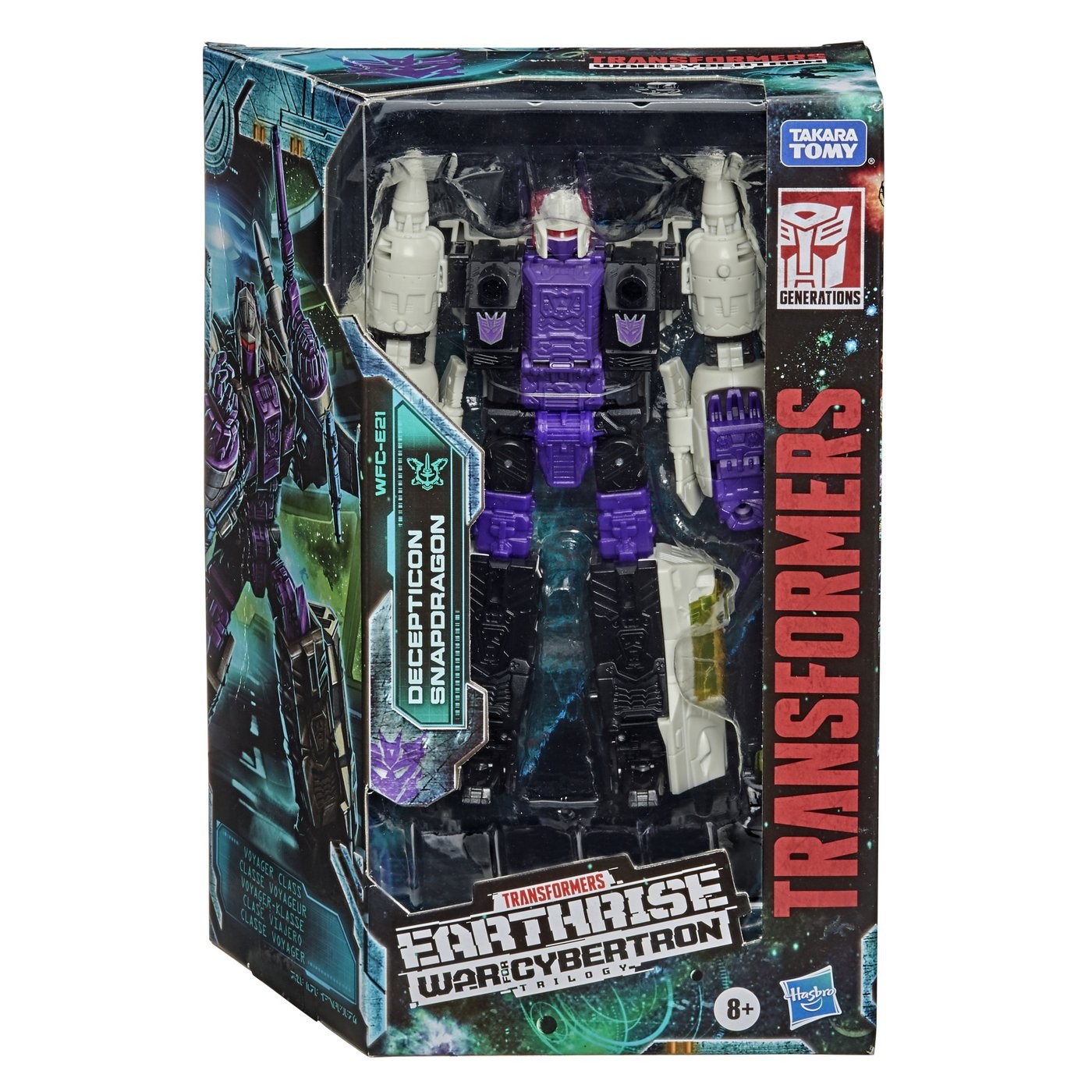 Transformers News: New War for Cybertron: Earthrise In-Package Images of Snapdragon, Megatron, and Quintesson Judge