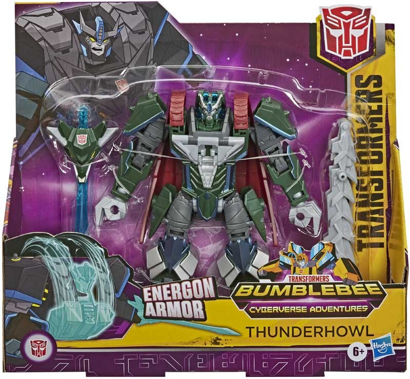 Transformers News: Transformers Cyberverse Warrior Class Wave 8 and 9 Revealed + New Ultra Class Thunderhowl