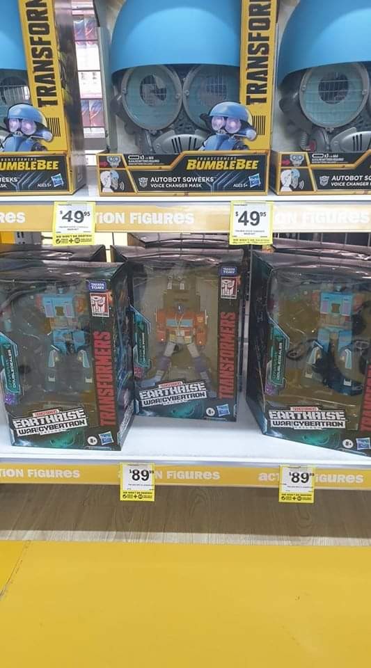 Transformers News: Transformers Earthrise Leader Class Wave 2 Found in Australian Retail