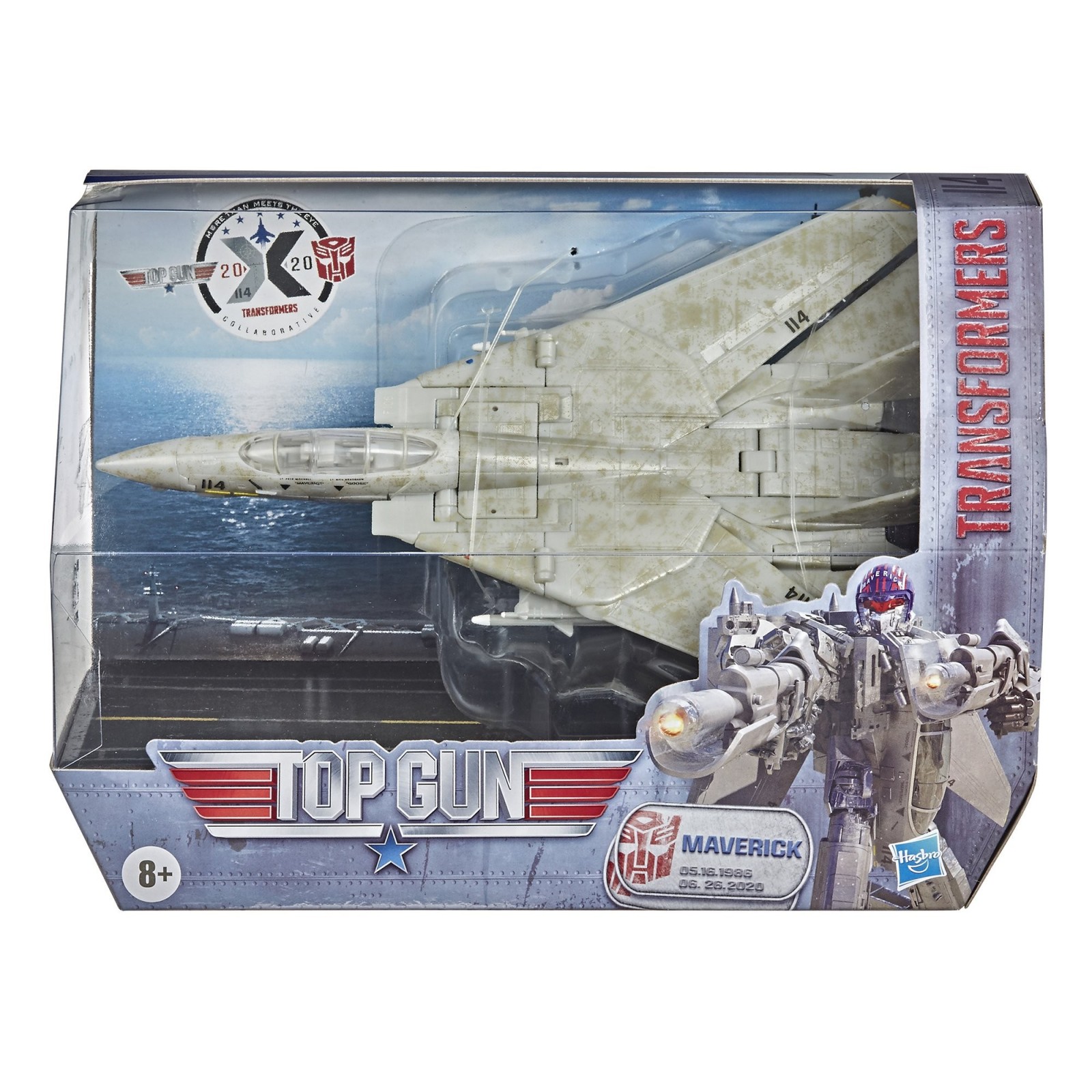 Transformers News: Top Gun x Transformers Crossover Maverick Revealed