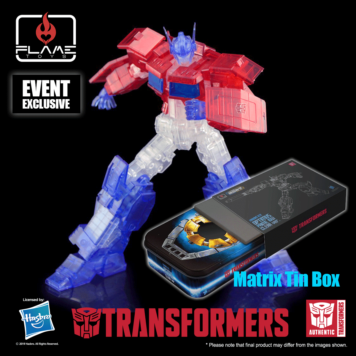 Transformers News: Flame Toys Begins Taking Pre-Orders for SDCC Exclusive Black Star Saber and Clear Optimus Prime Transformers News: Flame Toys Begins Taking Pre-Orders for SDCC Exclusive Black Star Saber and Clear Optimus Prime